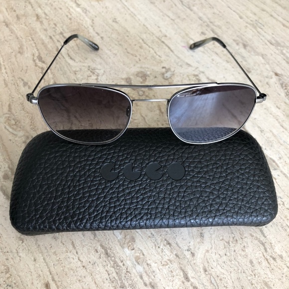 Garrett Leight - CLUB HOUSE SUN - Pewter - Picture 4 of 5